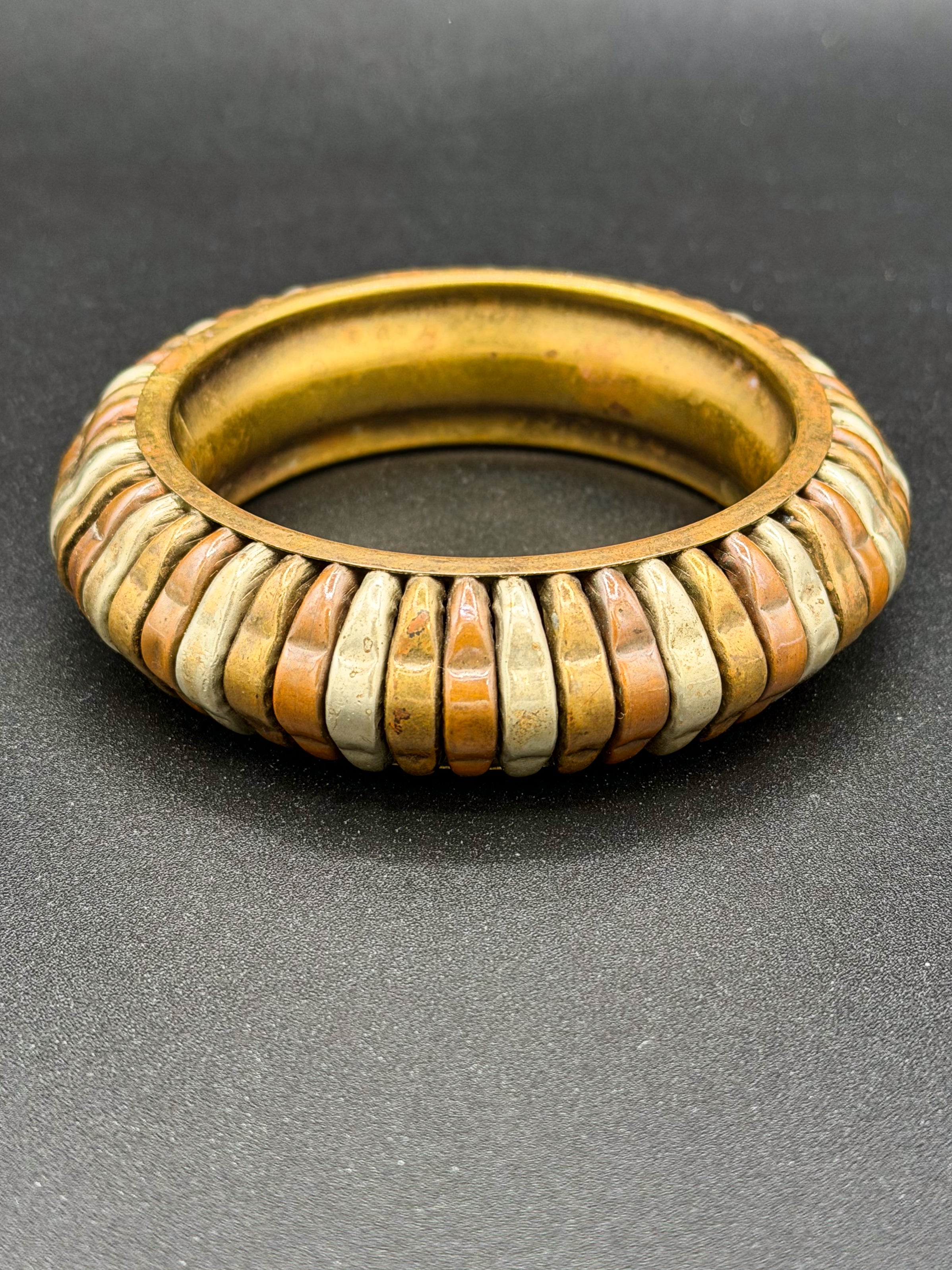 Triple Ripple Bangle