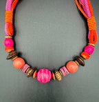 Neon Pink Island Party Necklace
